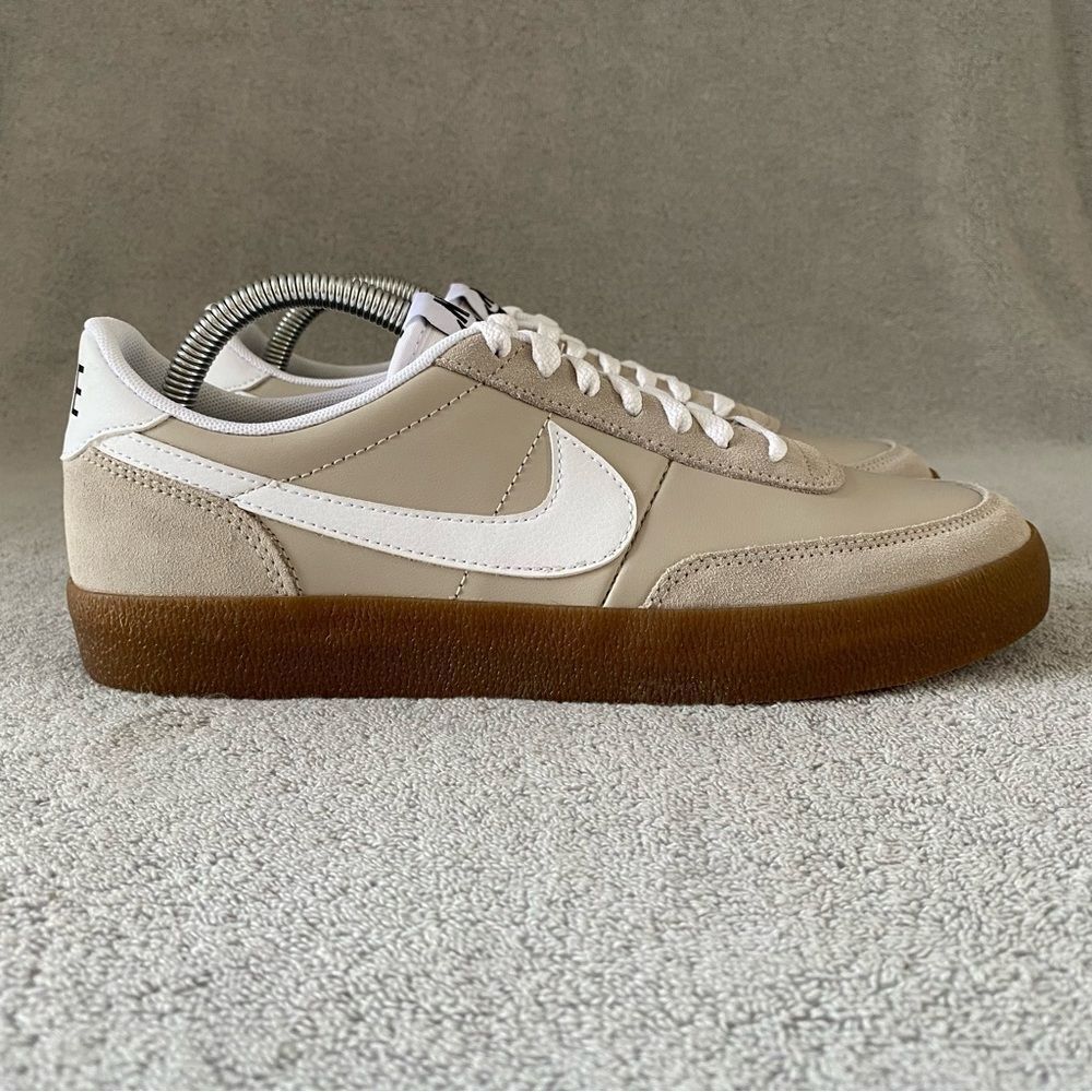 Nike Shoes Mens 8.5 Cream Gum White Black Killshot 2 Leather Sneakers HF4261-299